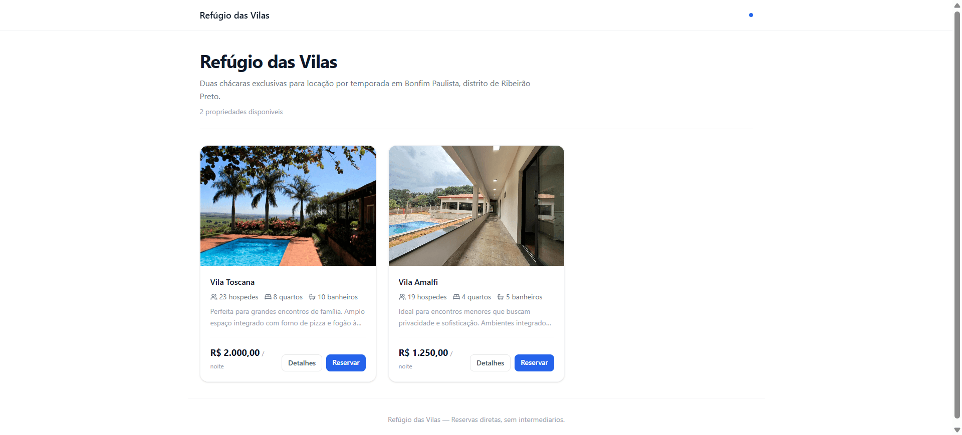 Sell direct from your booking site